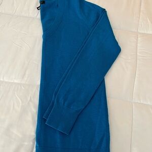 Women’s Blue V-Neck Sweater